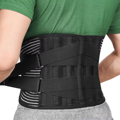 Lumbar Back Belt Waist Support Lumbar Pad Back Orthopedic Corset for Men Women Waist Protector Belt Waist Trainer Spine Support