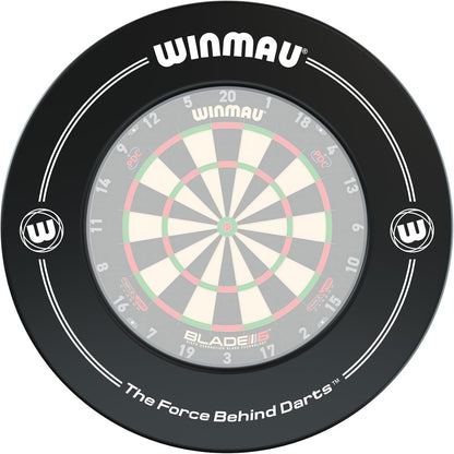 Signature Design Dart Board Surround Ring - Available in Black, White, Red and Blue - Durable Backboard Wall Protector for Dartboards - Professional Darts Accessories