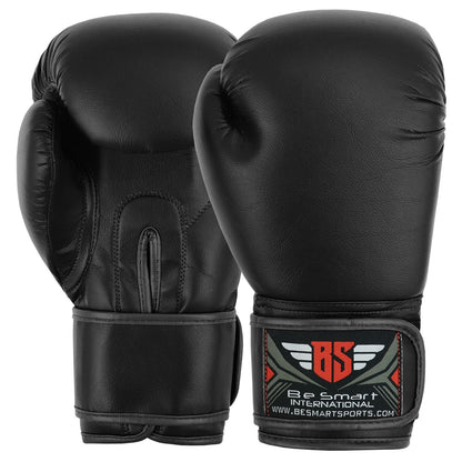 Pro Leather Boxing Gloves, MMA, Sparring Punch Bag, Muay Thai Training Gloves